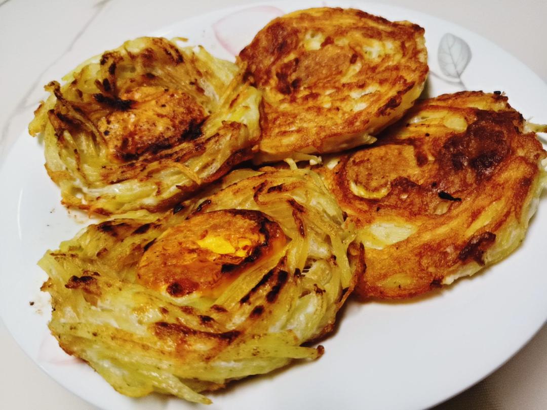 网红土豆鸡蛋圈！超简单