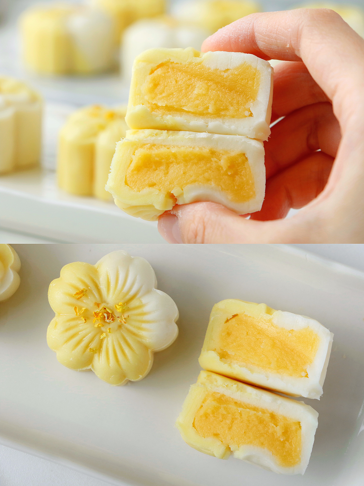 新中式|香甜软糯🌽奶黄山药糕