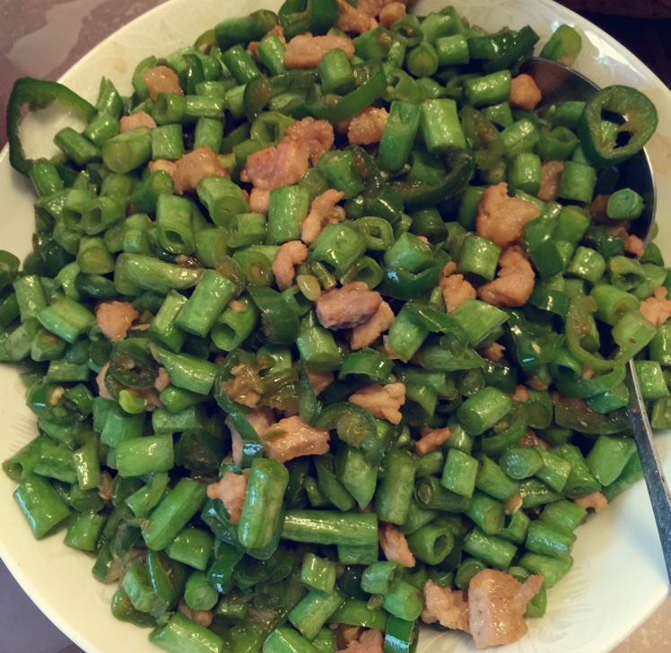 下饭菜～蒜苔肉末