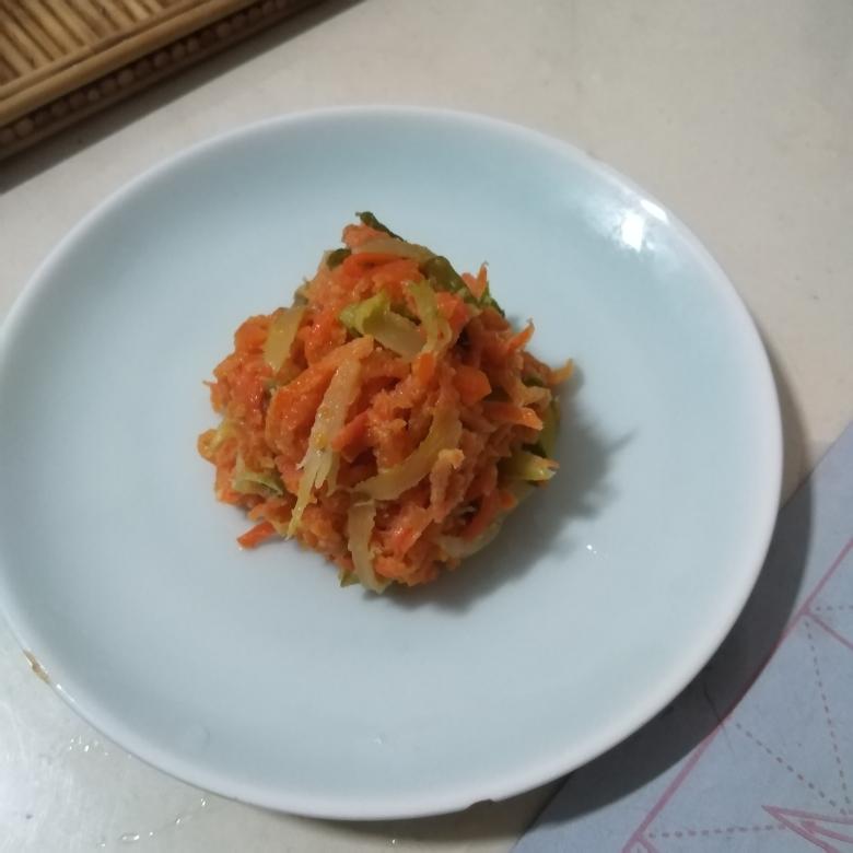 鸟巢丸子（胡萝卜版）（无油素食）