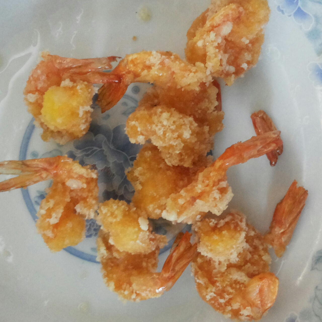 面包糠炸虾
