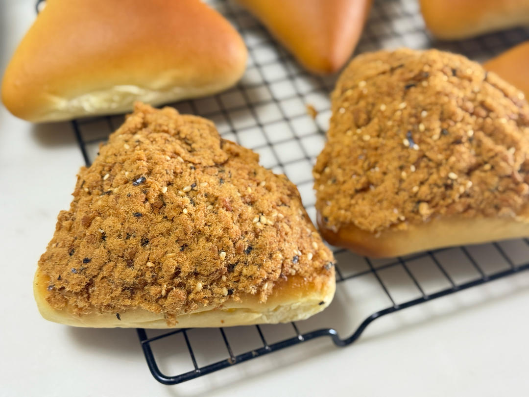 万能台式面团又又更新了！蟹柳芝士肉松包