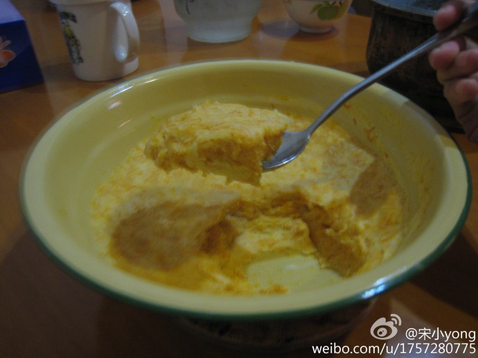 南瓜蒸蛋糕