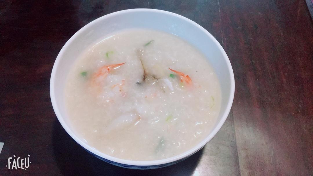 海鲜粥（家庭版）