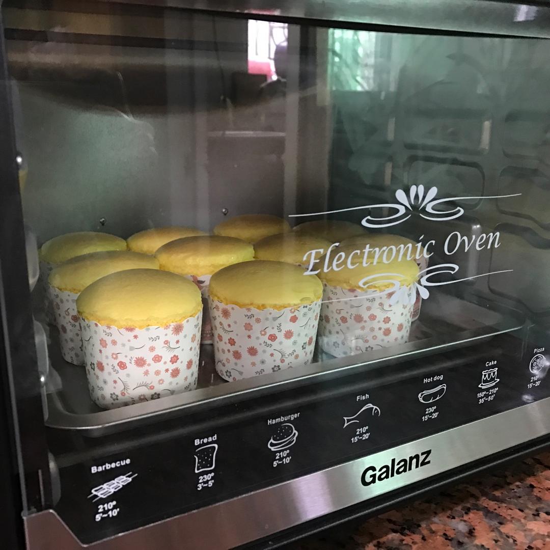 做了几十个，零失败戚风蛋糕