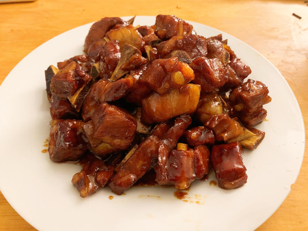 糖醋排骨/糖醋小排（不放油）（12345口诀做出正宗上海本帮）