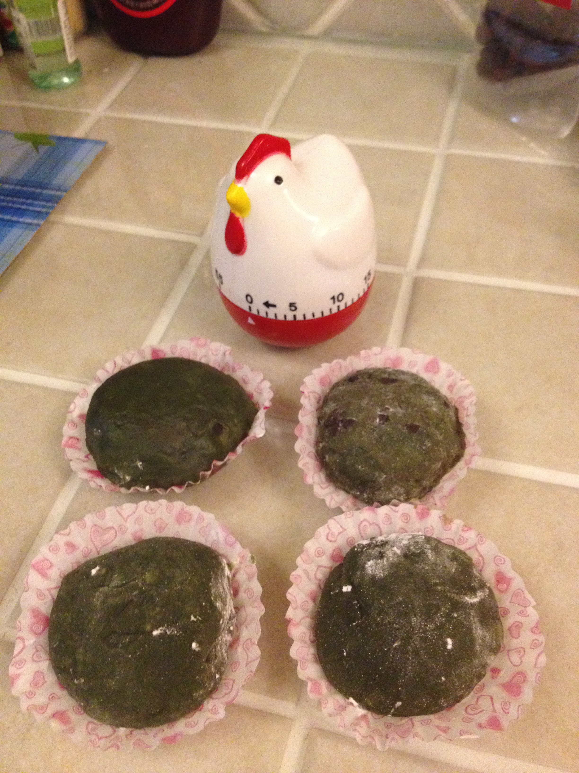 抹茶红豆大福
