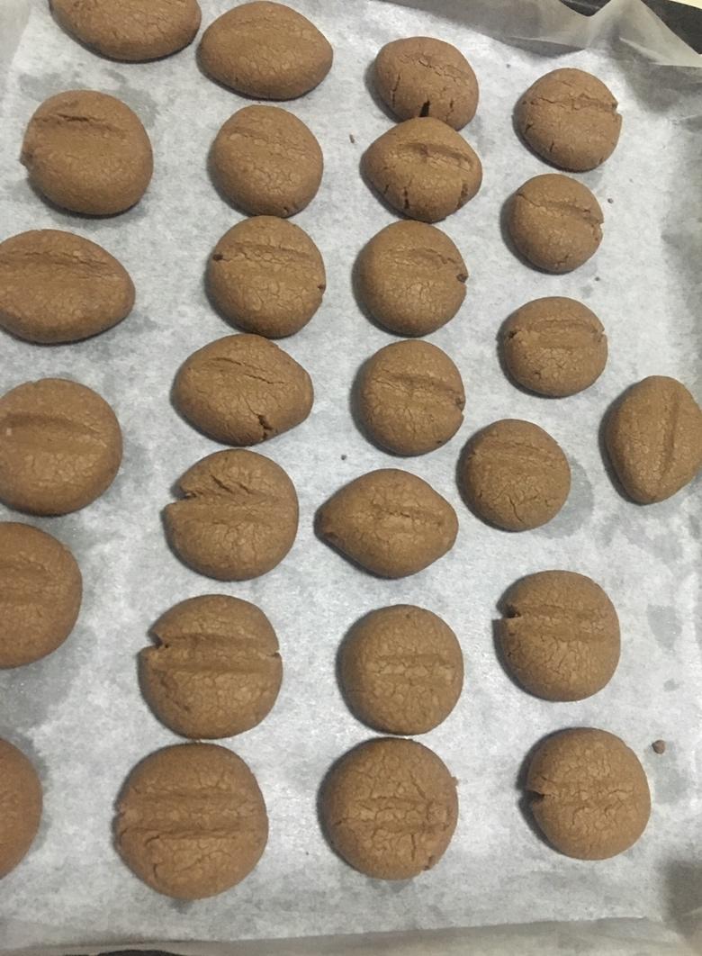 ㊙️萌化了‼️酥脆可口的咖啡豆饼干‼️一学就会