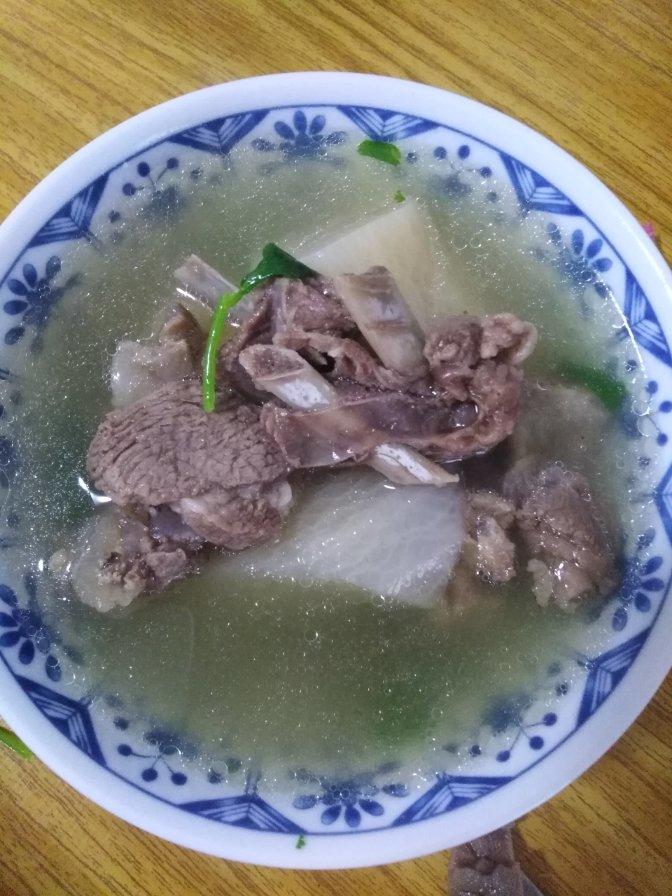 羊肉萝卜汤