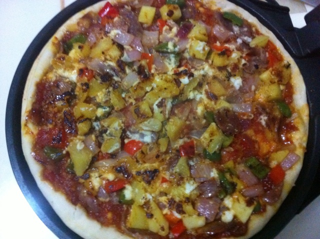 电饼铛做pizza披萨