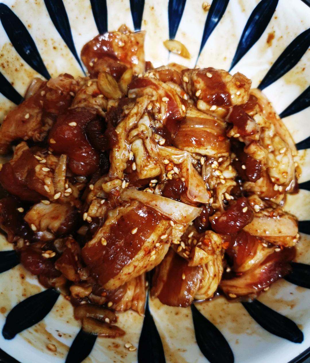 韩式烤五花肉（超简单空气炸锅版）