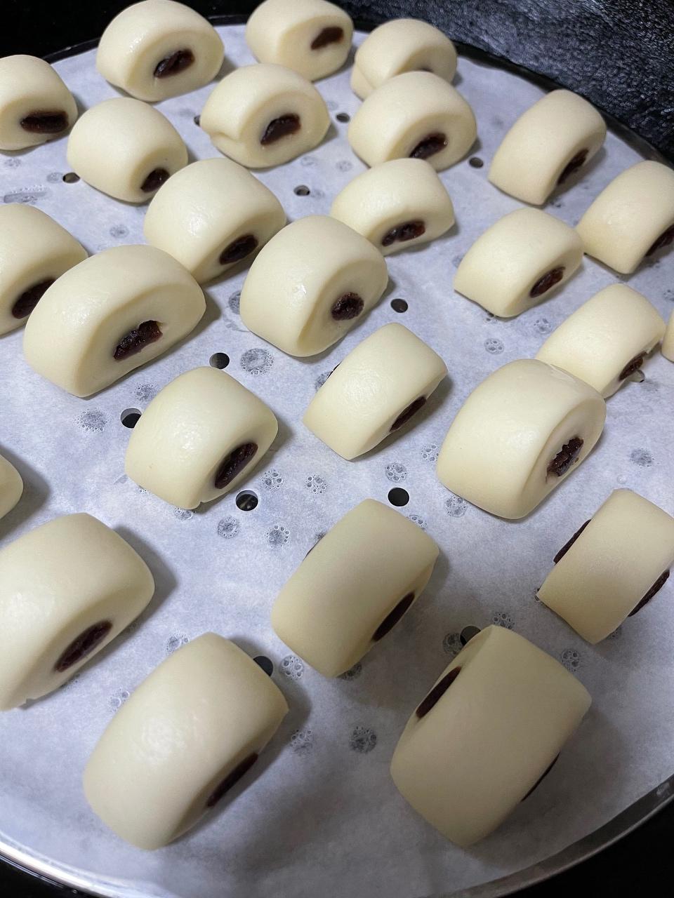豆沙小馒头（五分钟手揉）