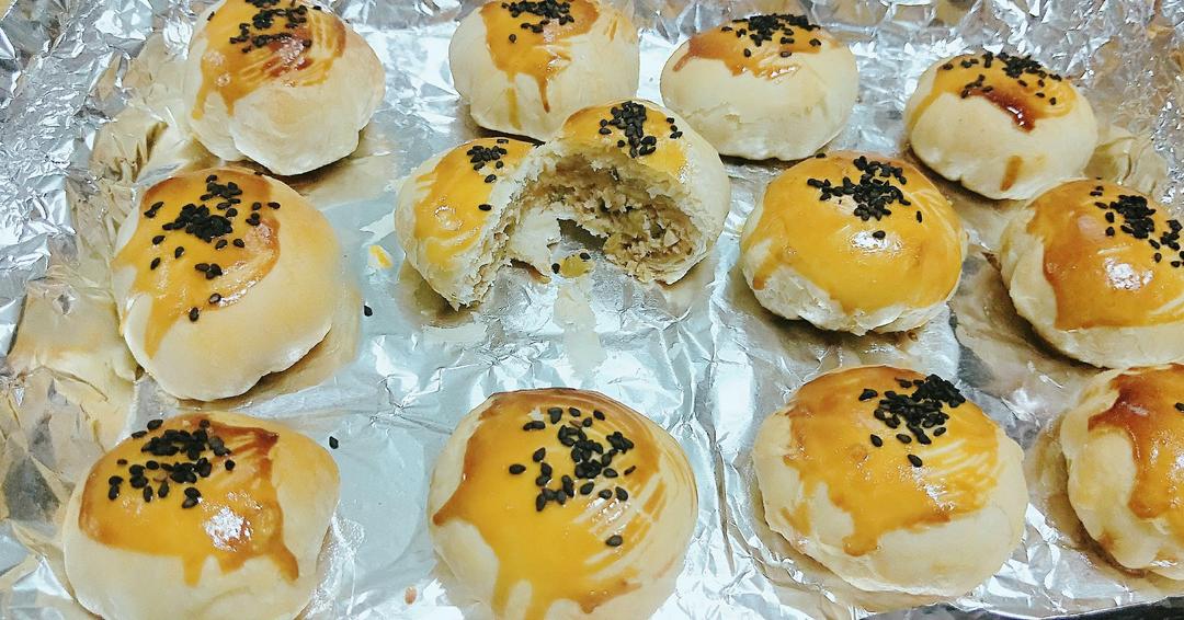 【上海味】苏式榨菜鲜肉月饼