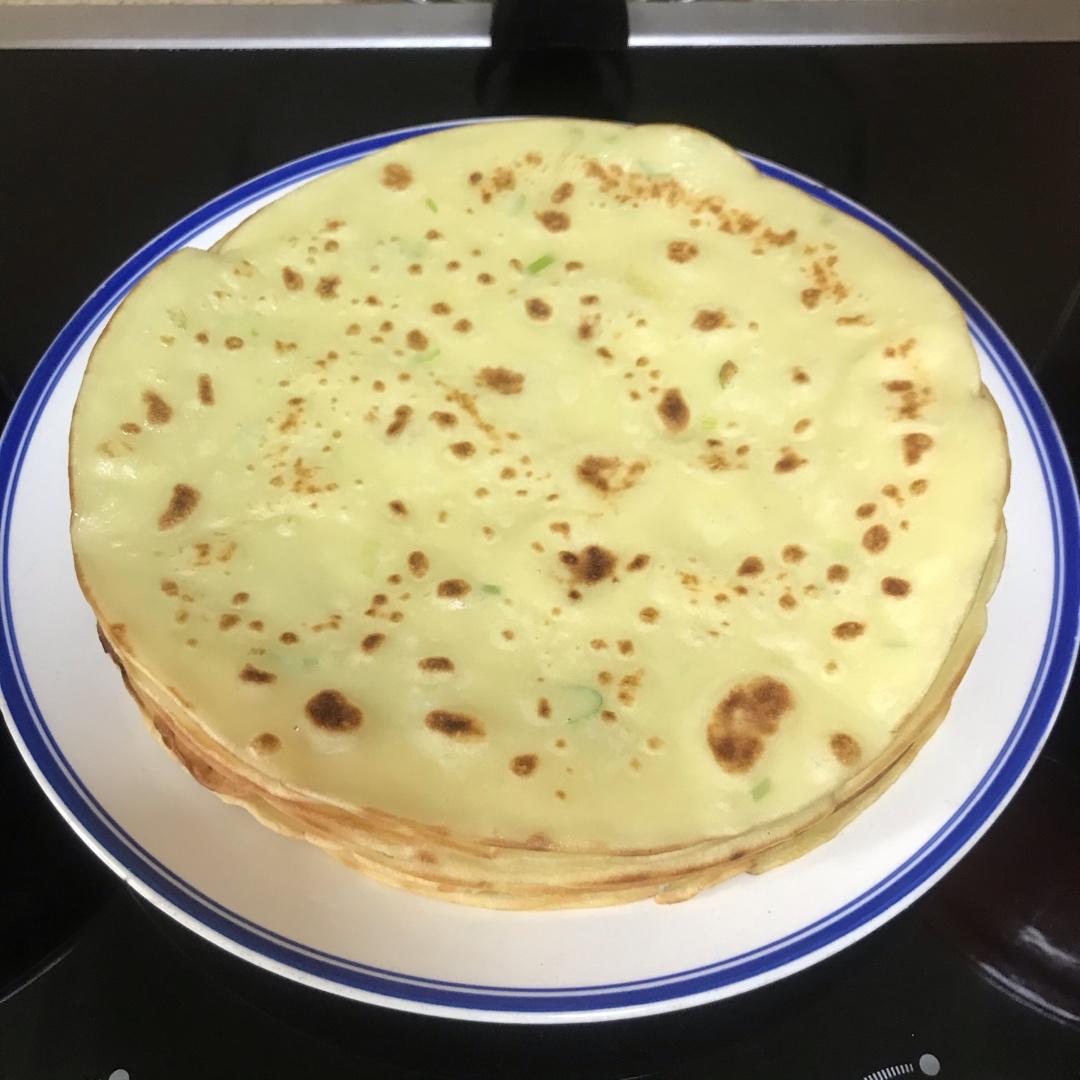 有妈妈味道的葱香鸡蛋饼