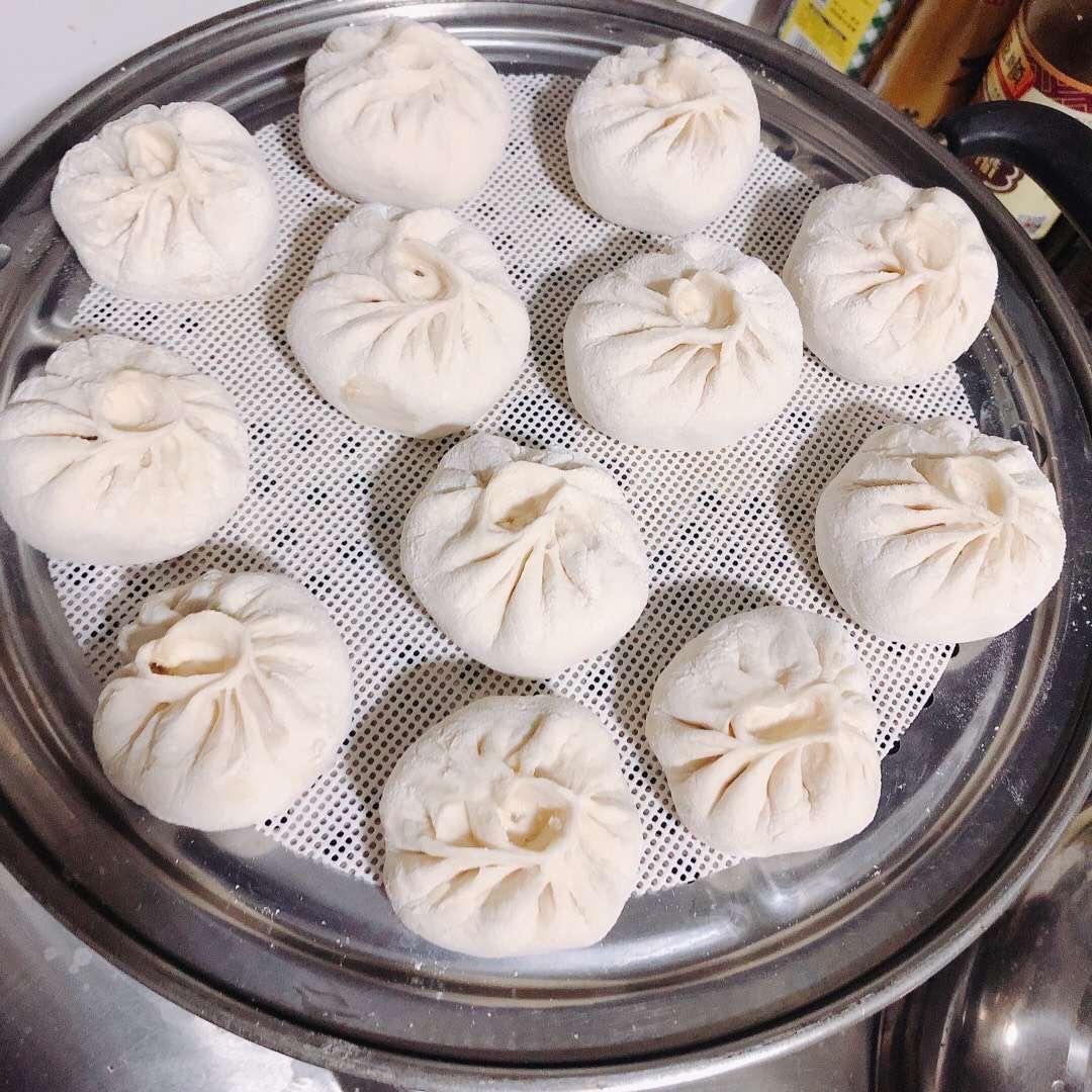 胡萝卜木耳鸡蛋素包子