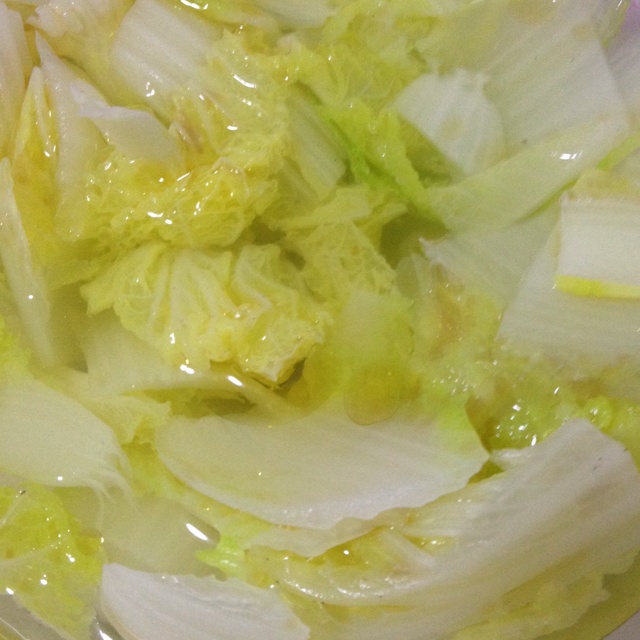 yoshiwei做的白菜汤