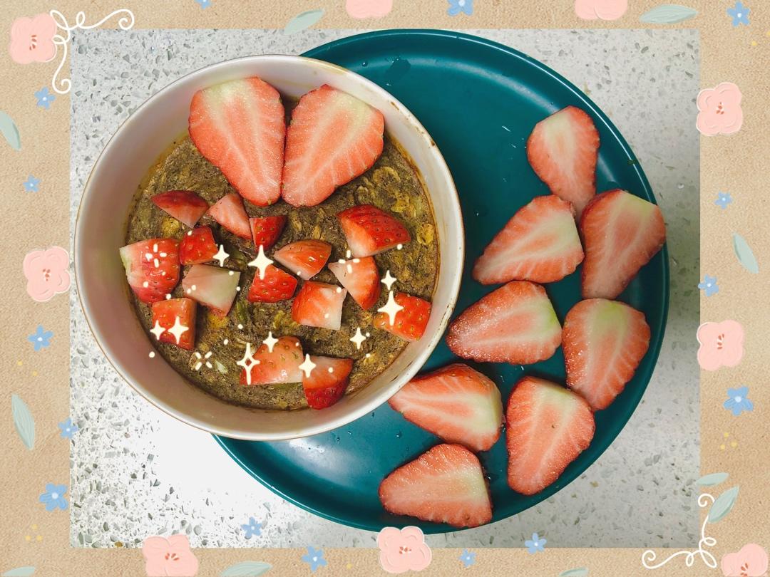 减脂甜点0失败无糖油的芒果（香蕉）烤燕麦