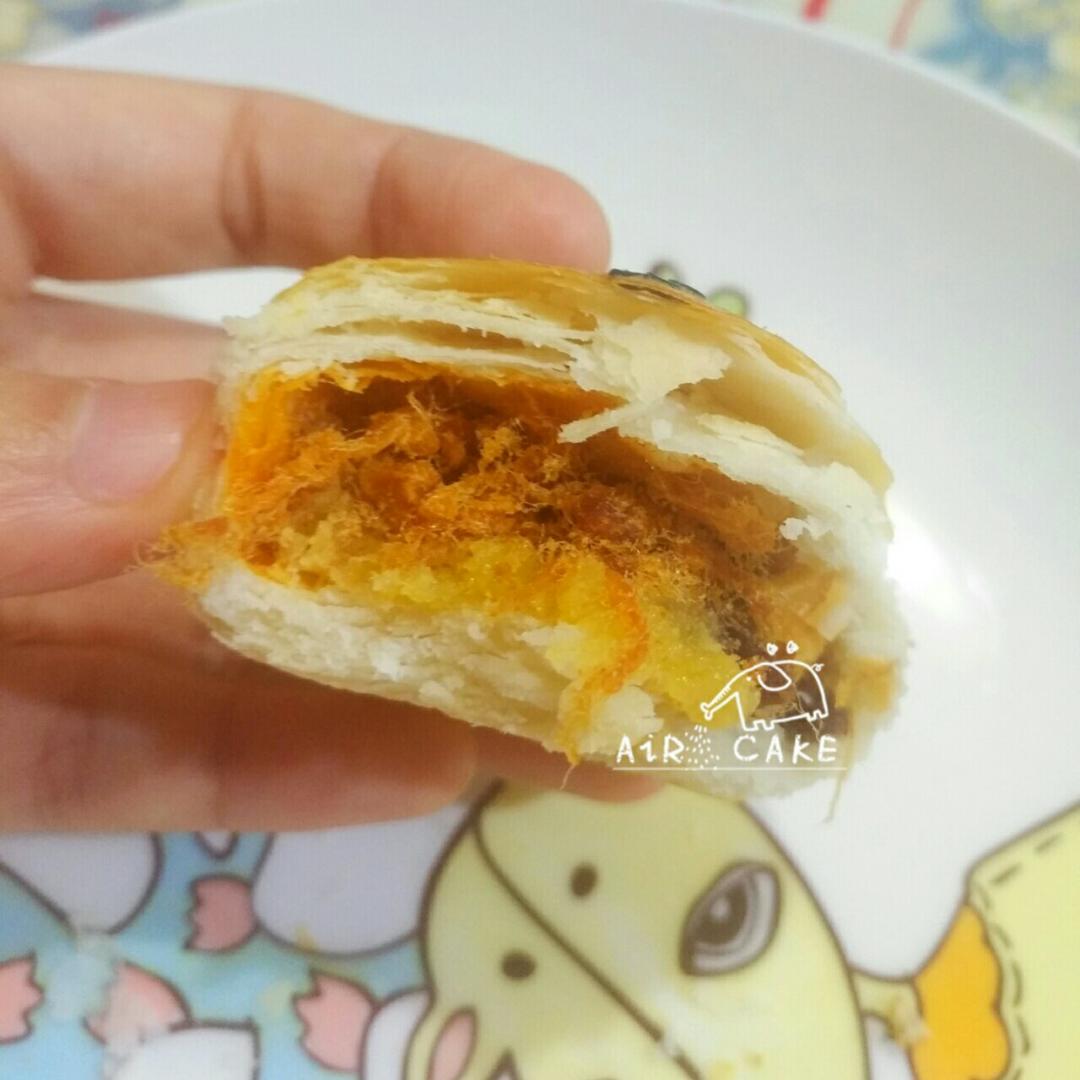 相亲相爱肉松酥饼