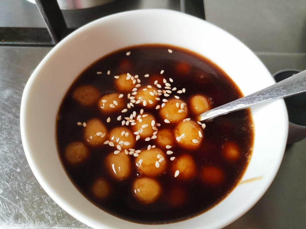 红糖糯米小圆子