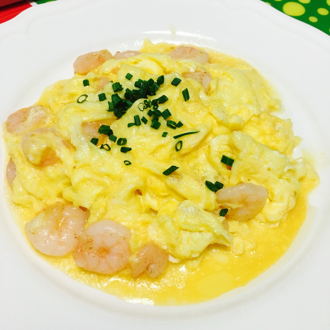 misslorita做的滑蛋虾仁