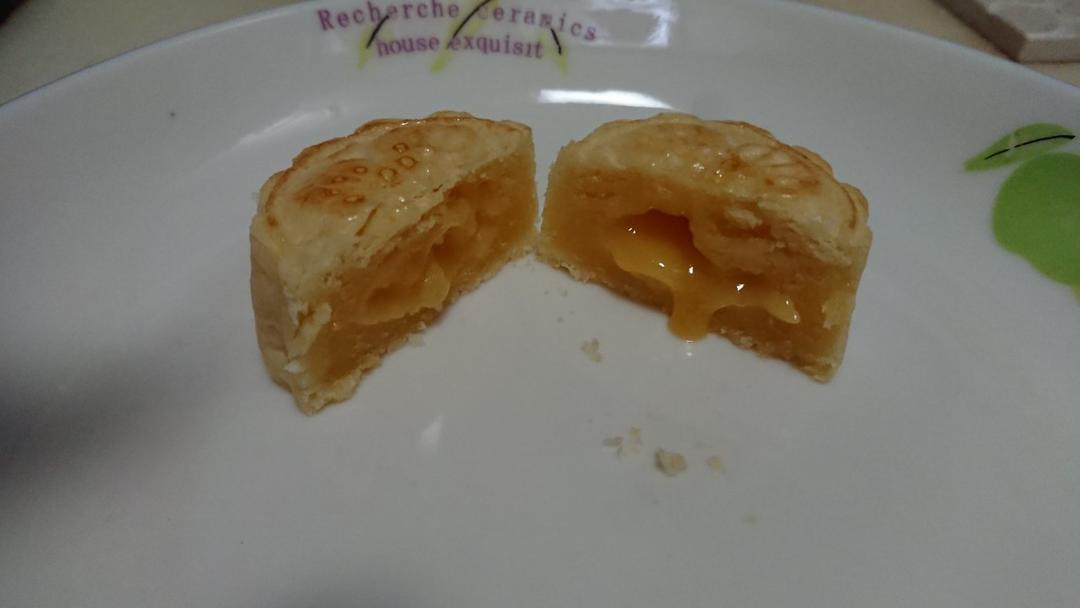 超详细图解版--流心奶黄月饼