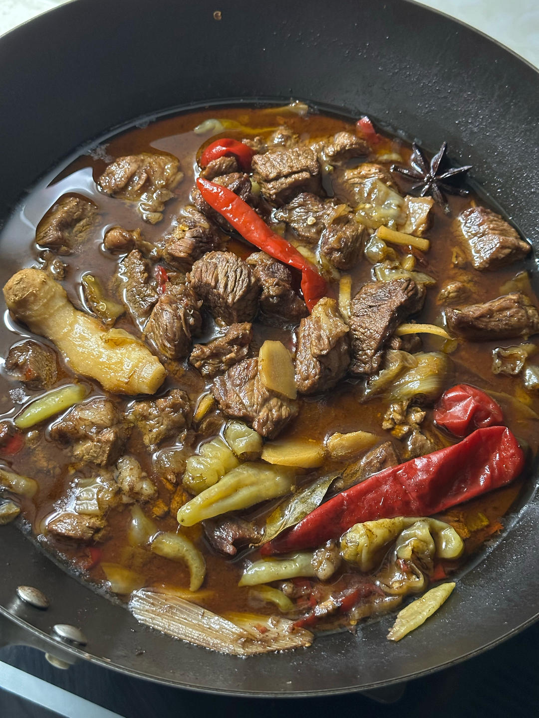 泡椒炖牛肉
