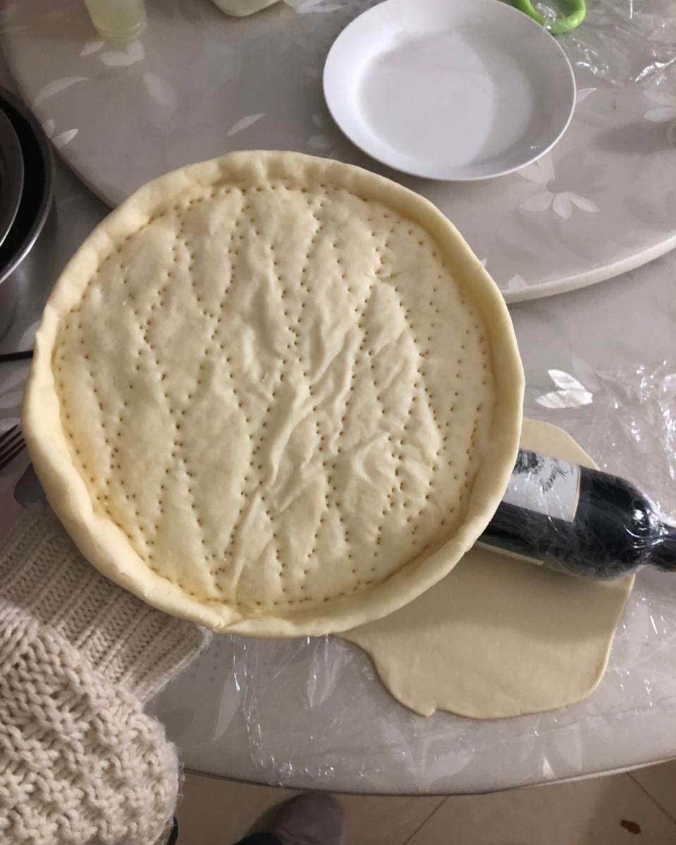 八寸披萨饼皮（四个）制作