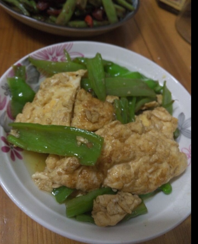 青椒炒蛋