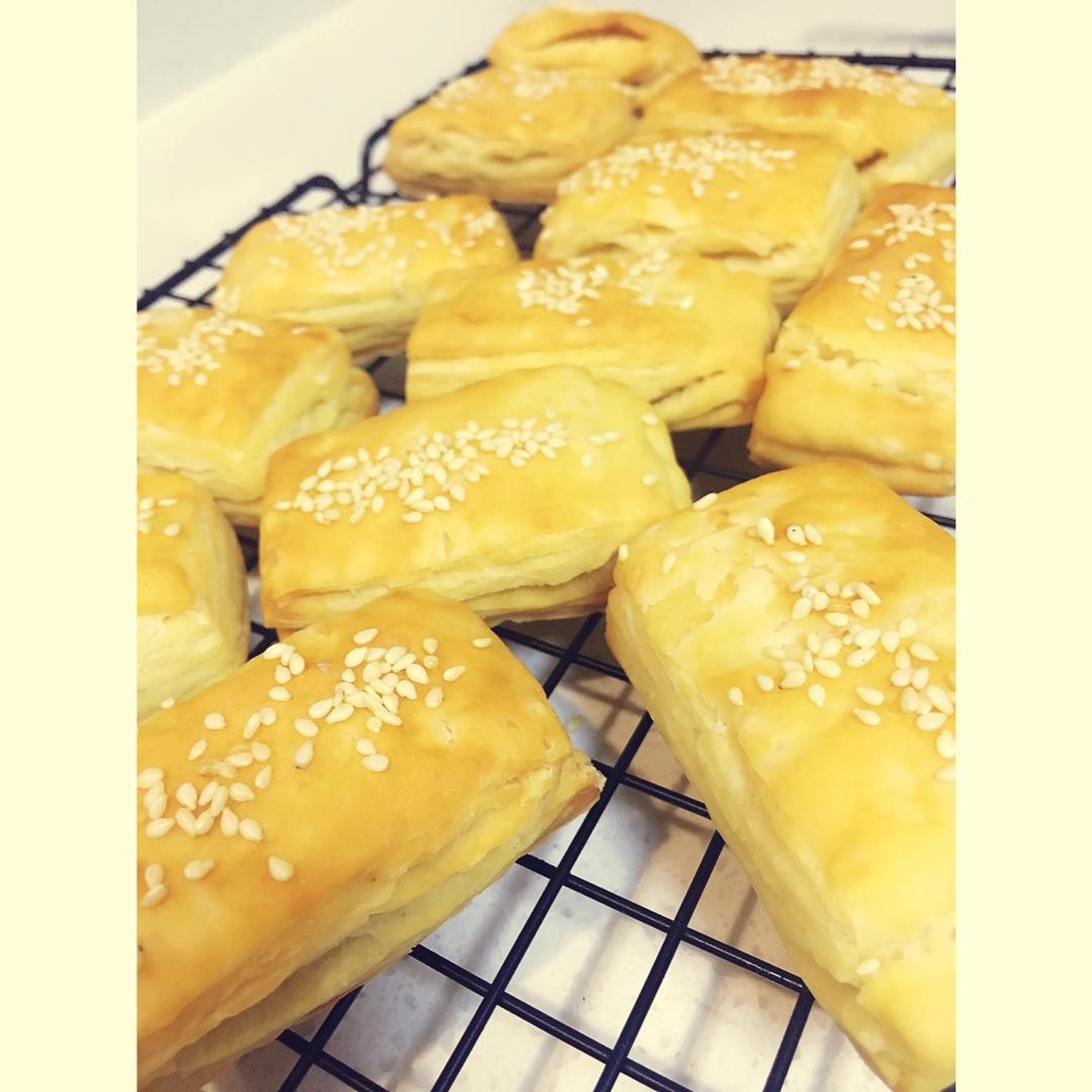 椒盐发面千层饼