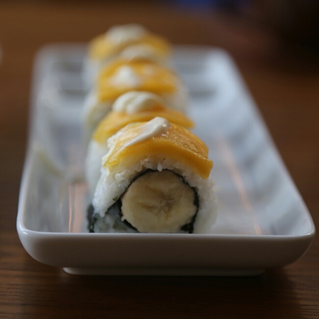 dear羊做的香蕉寿司