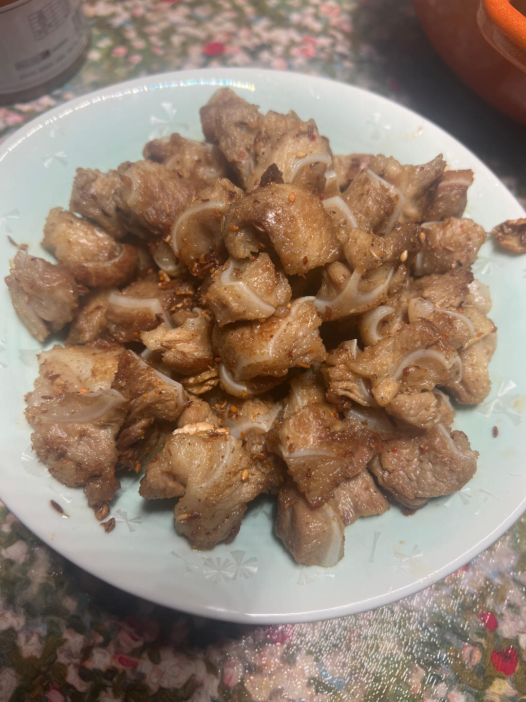 不裹粉不油炸的椒盐脆骨