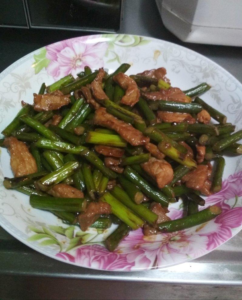 蒜薹炒肉