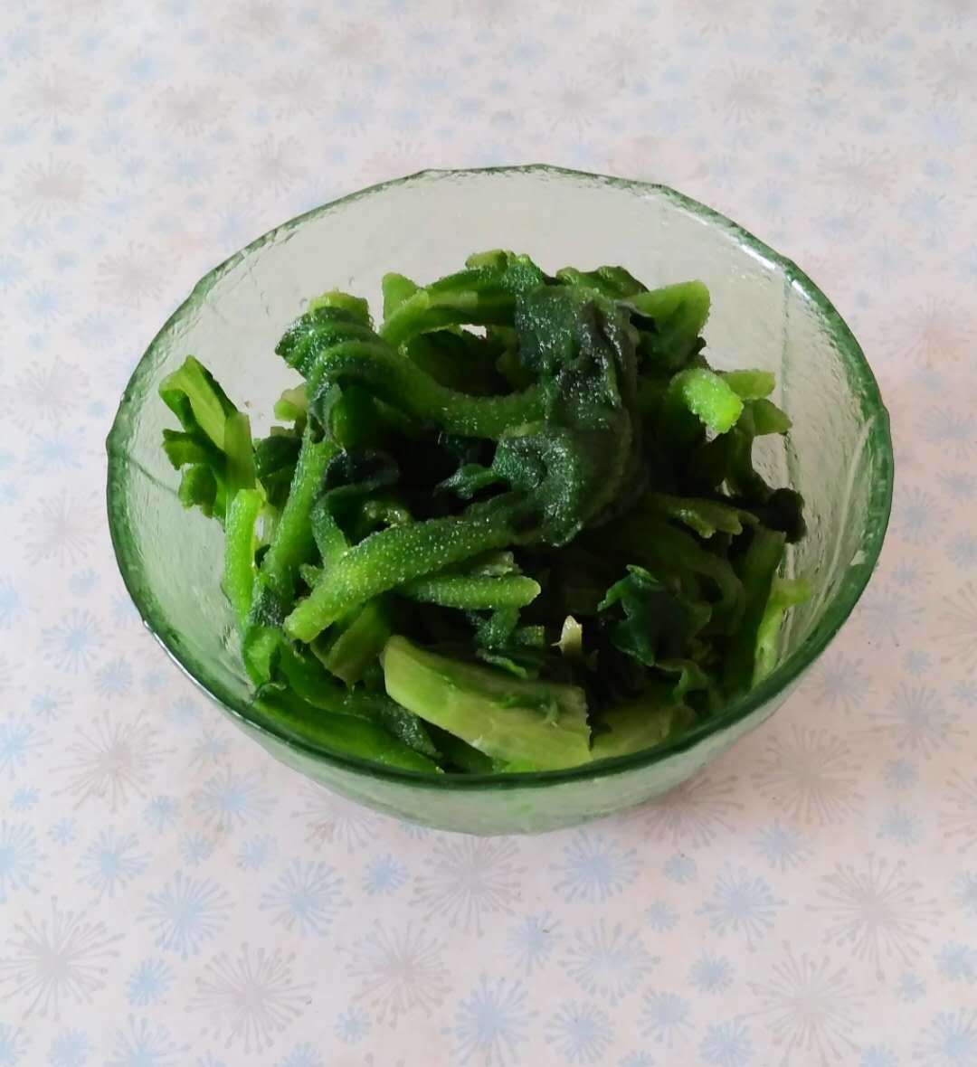 清水煮"冰菜"(无油无盐素食)的做法