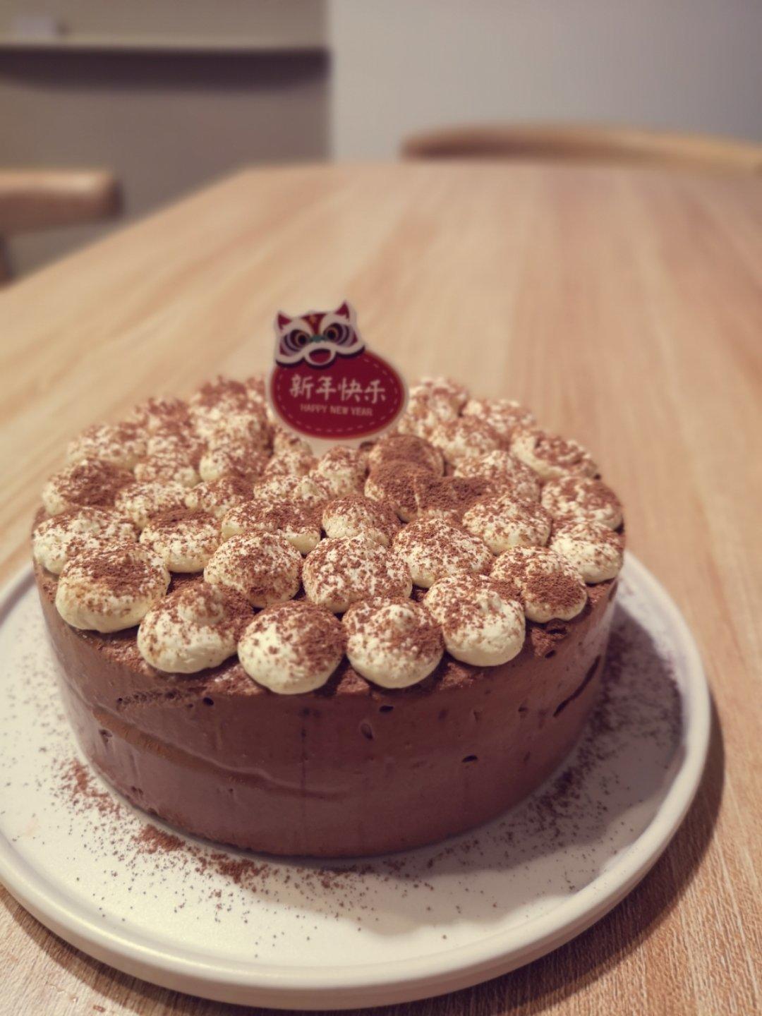 浓郁巧克力慕斯蛋糕（6寸）