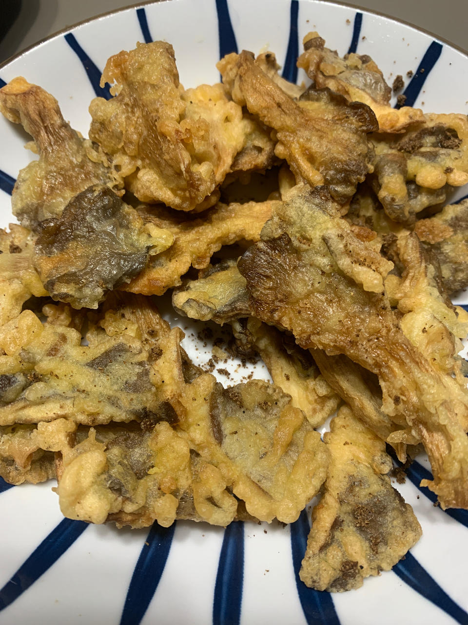 炸蘑菇