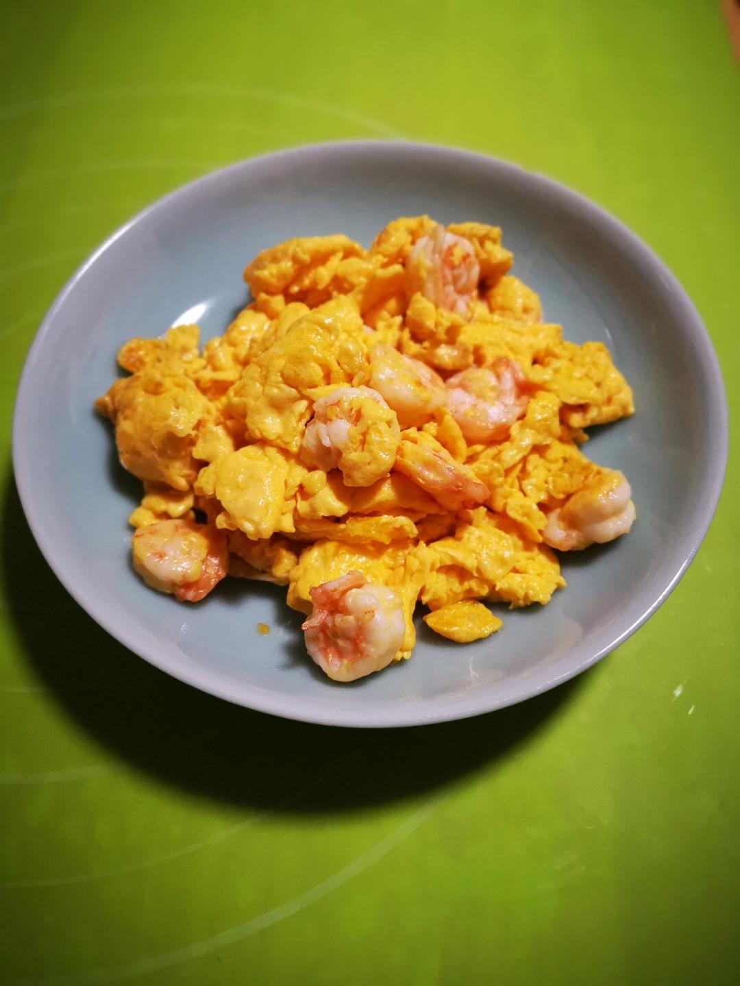 虾仁滑炒鸡蛋
