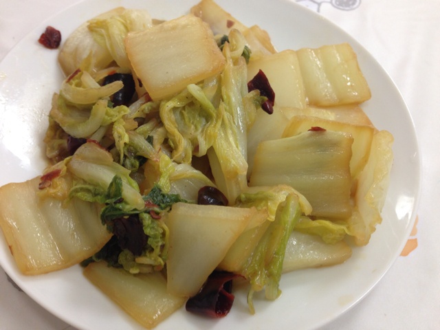 清炒白菜的妙法