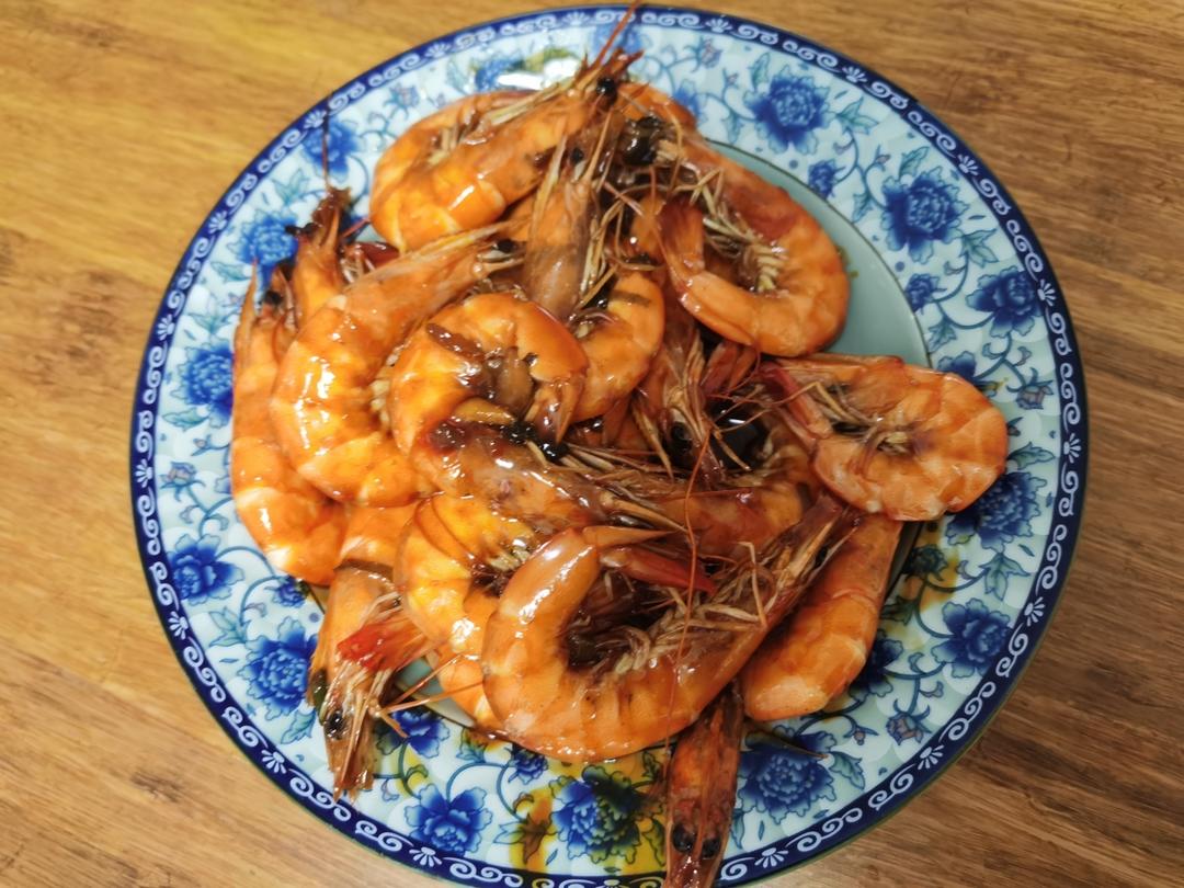 糖醋开背虾