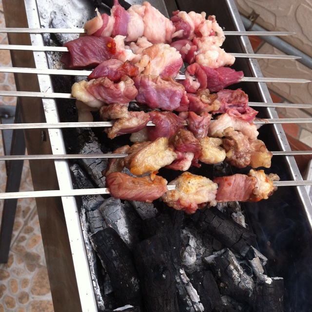 烧烤羊肉串