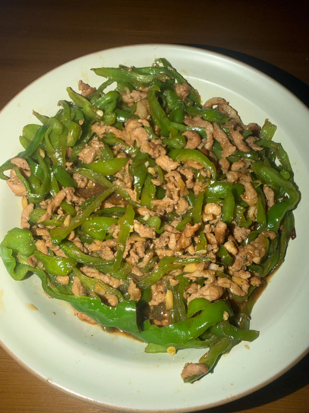 ‼️好吃到舔盘的青椒肉丝盖浇饭