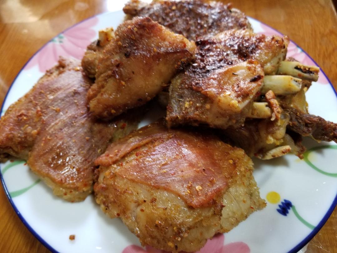 孜然烤羊排