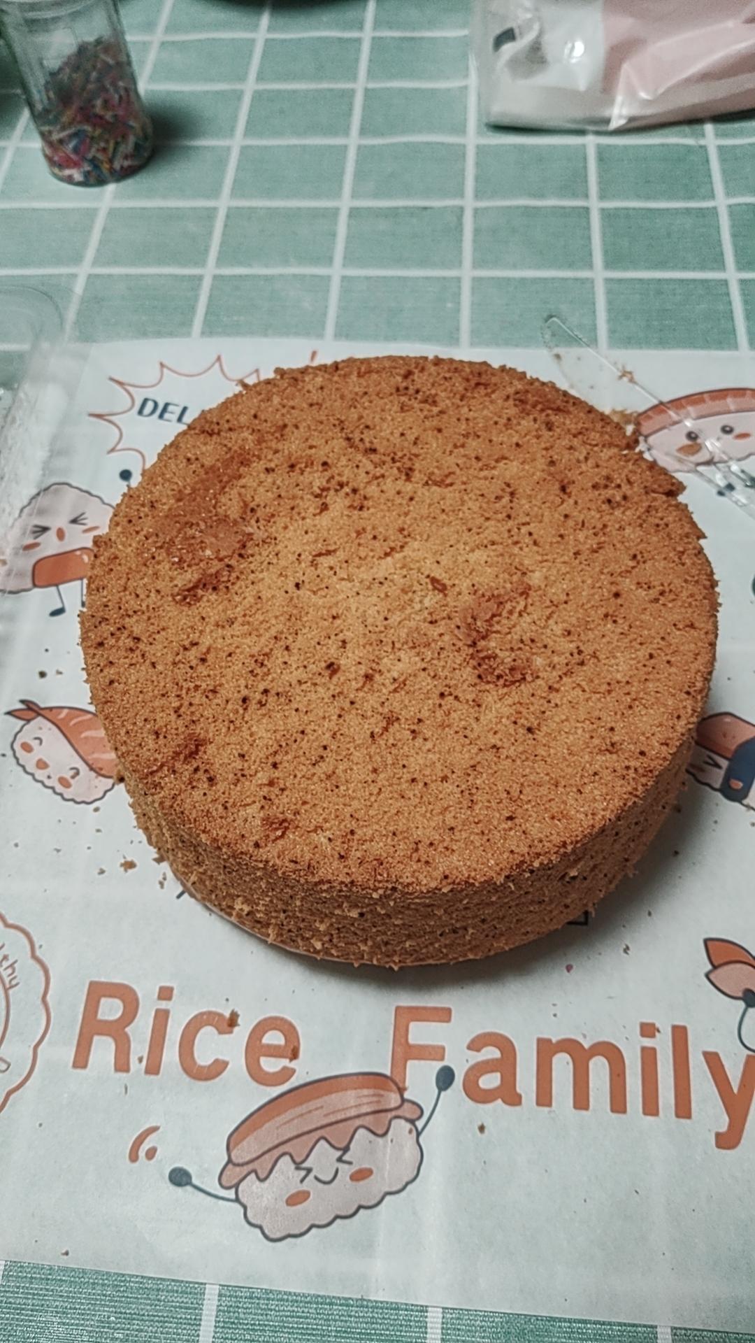 超柔软6寸戚风蛋糕(附8寸配方)零失败 超详细‼️含操作视频