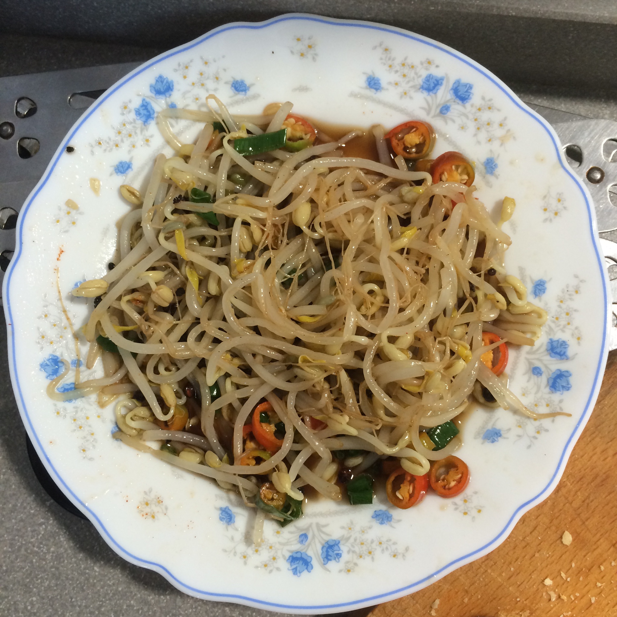 凉拌豆芽