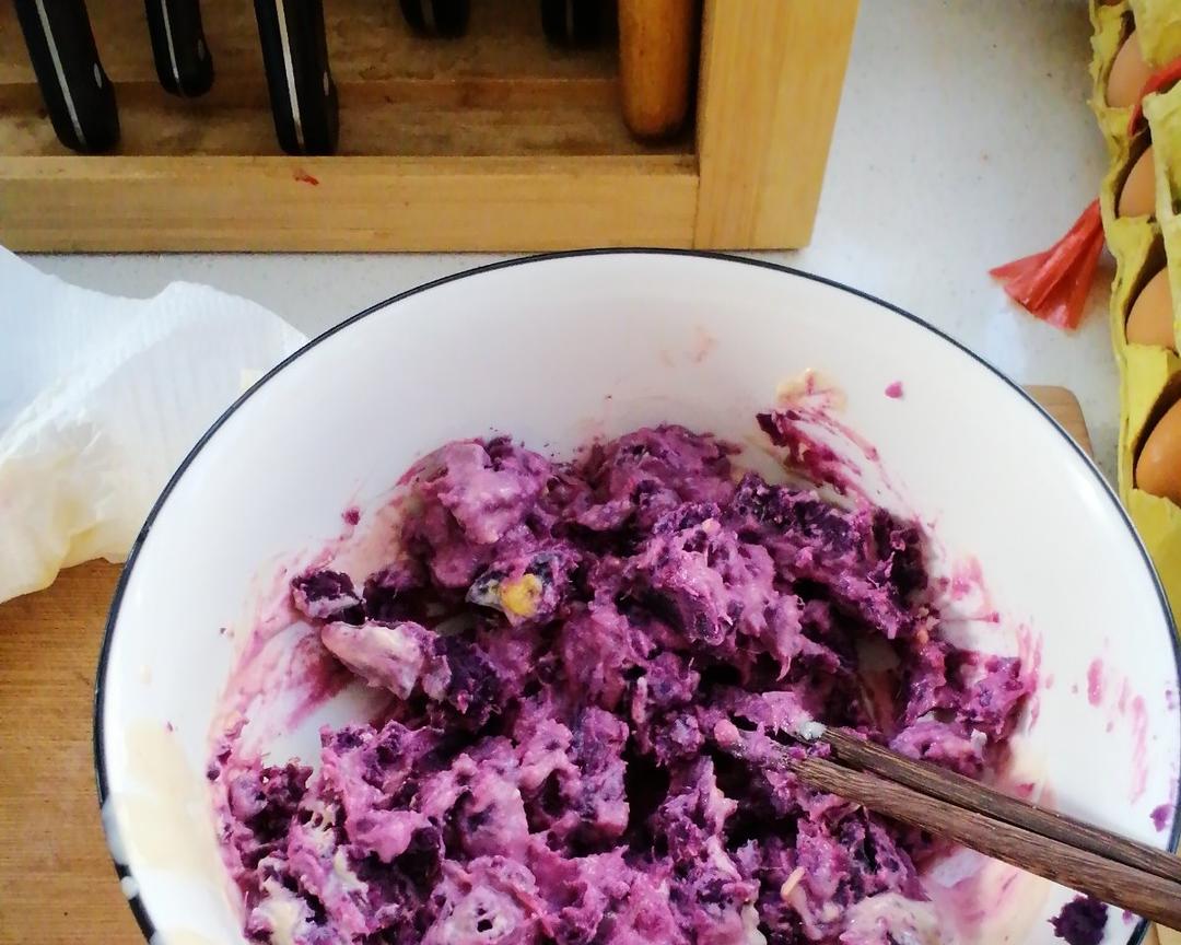 酸奶紫薯泥的做法