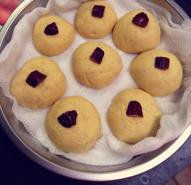 榄菜豆角窝窝头