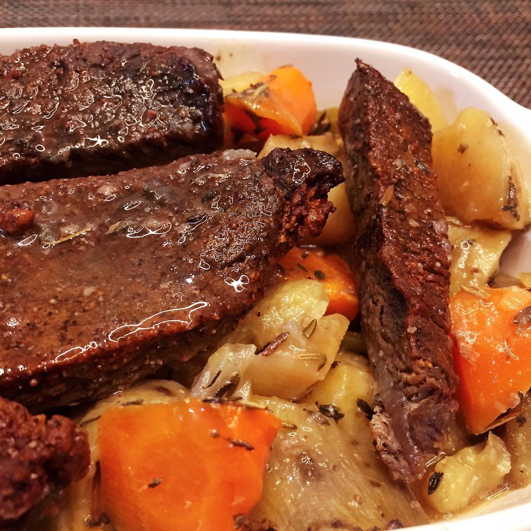【山姆厨房】焖烤牛霖肉