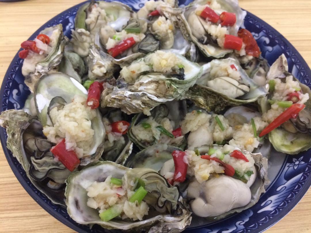 清蒸生蚝的做法