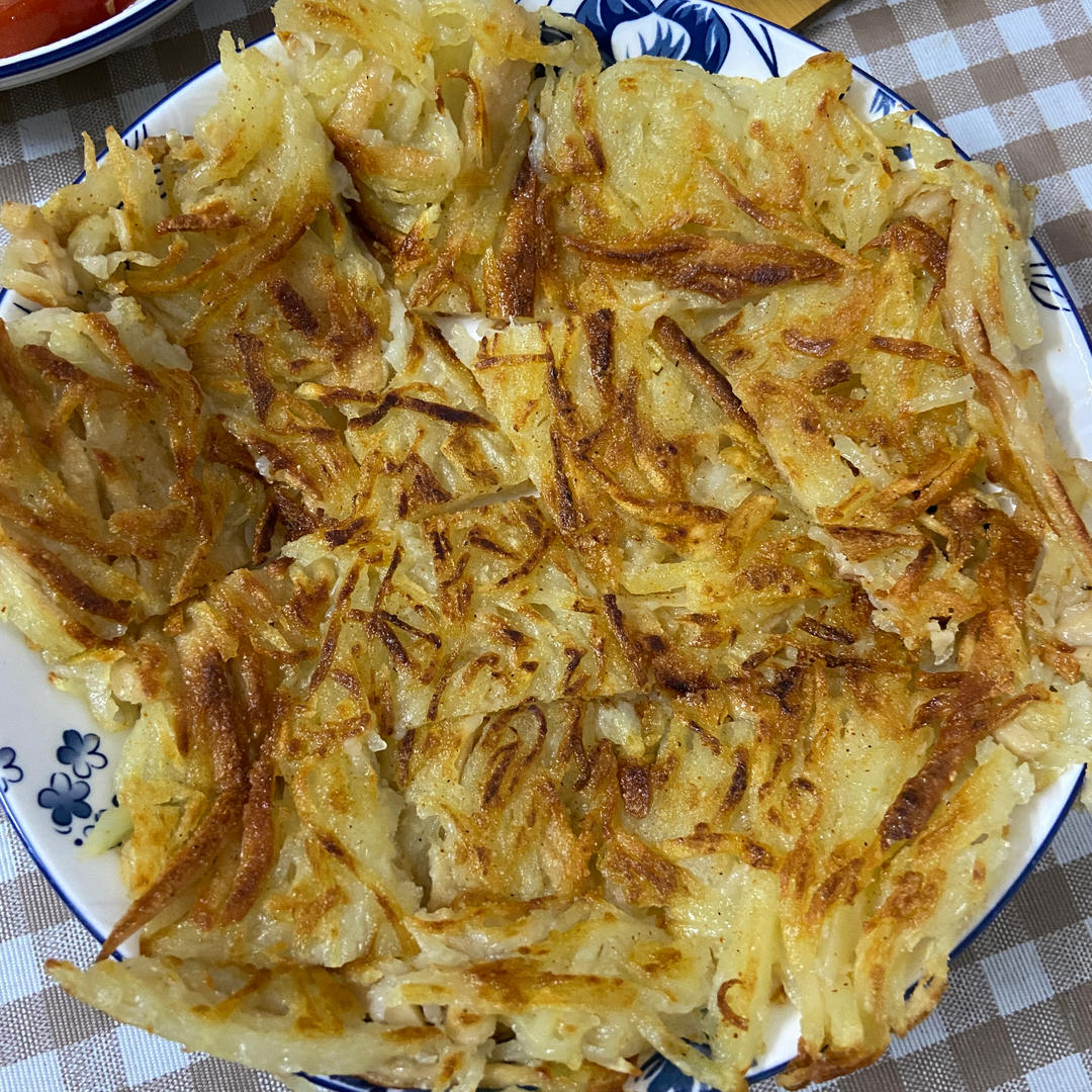 香煎土豆丝饼（超简单）