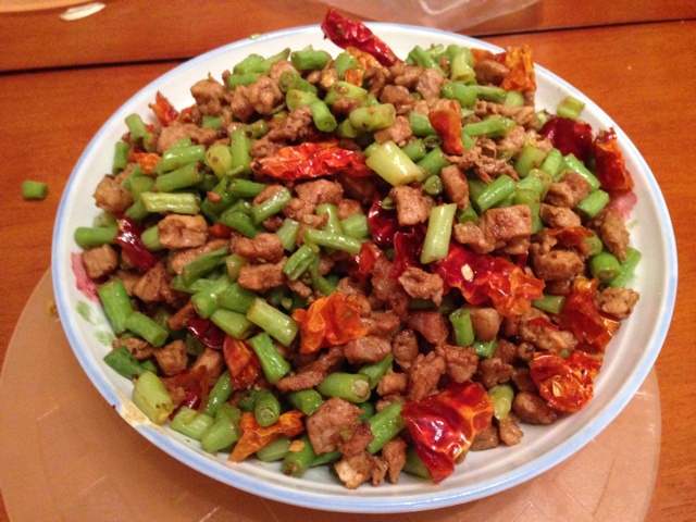 肉末豇豆