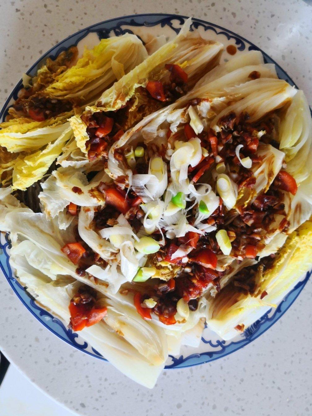 蒜蓉粉丝蒸娃娃菜